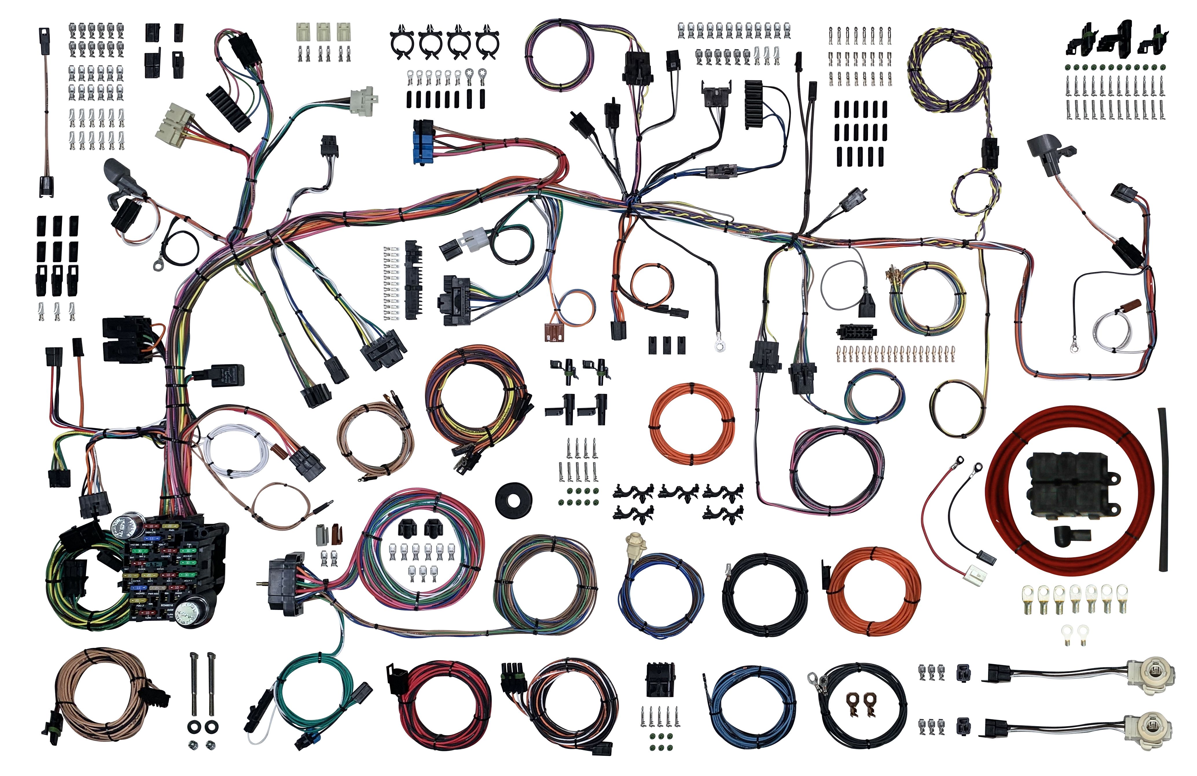 american-autowire, 1987-1990 Jeep YJ Classic Update Kit