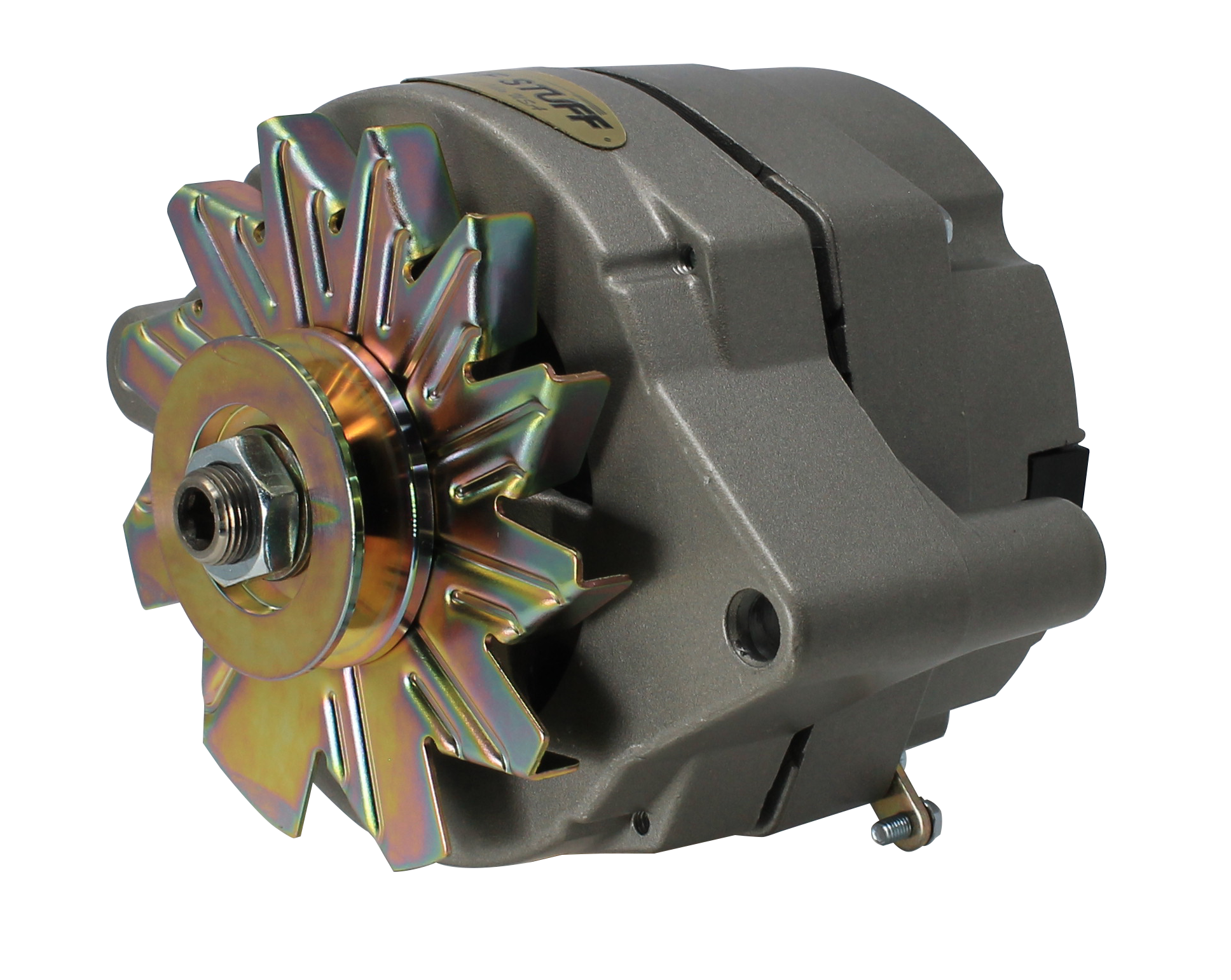 Tuff Stuff, Ford alternator- 100 Amp, Factory Cast