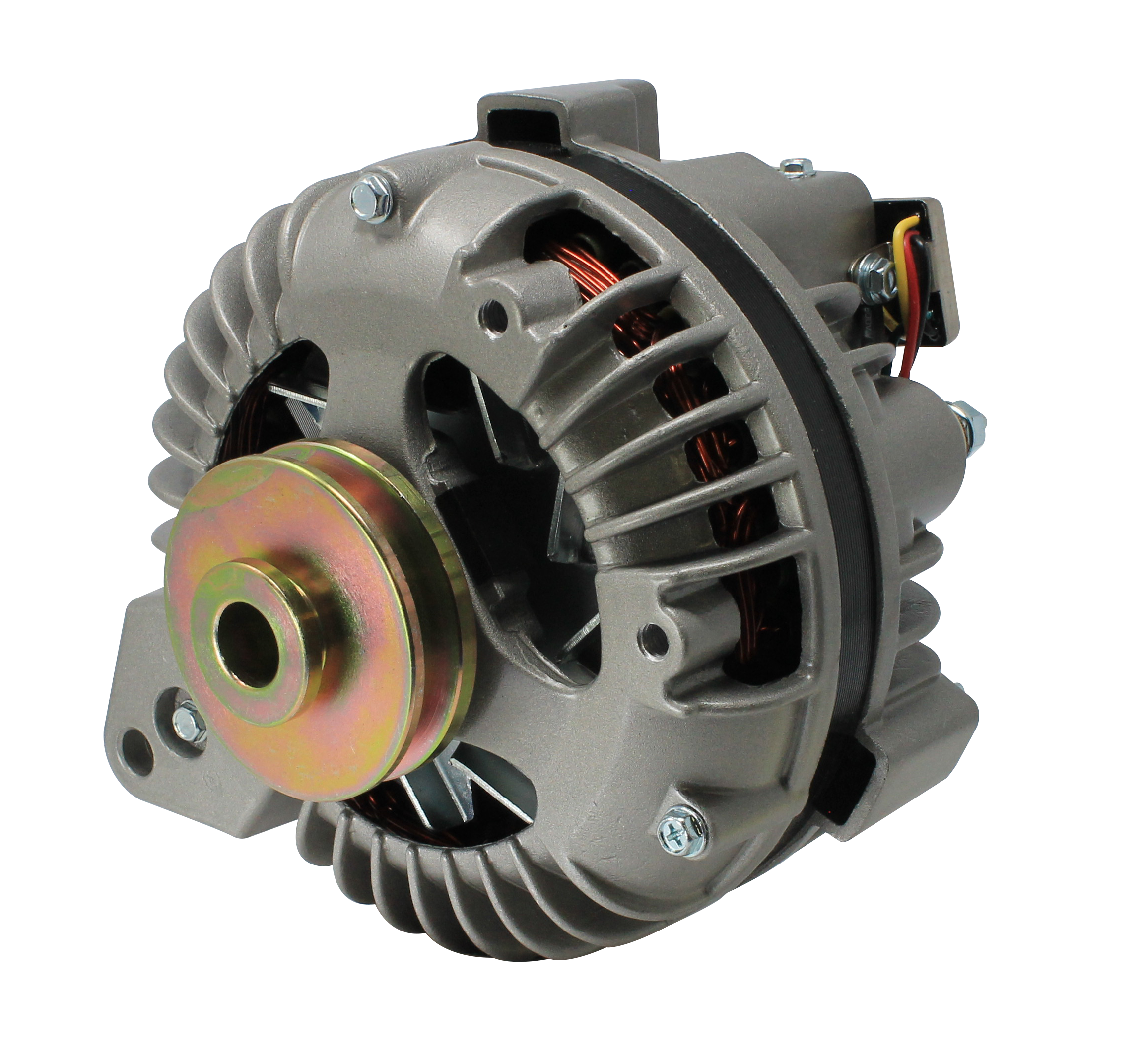 Tuff Stuff, Mopar Alternator- 100 Amp, Factory Cast