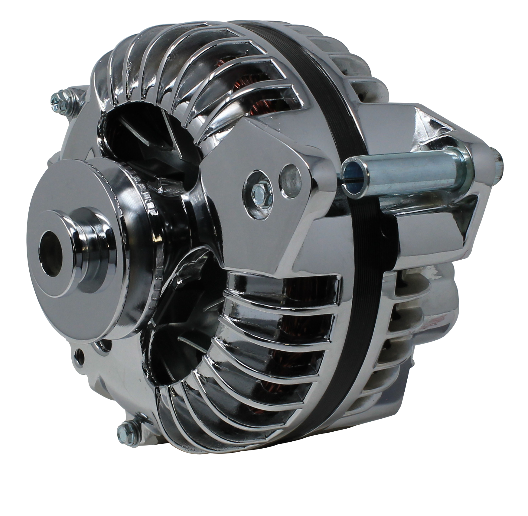 Tuff Stuff, Mopar Alternator- 130 Amp, Chrome