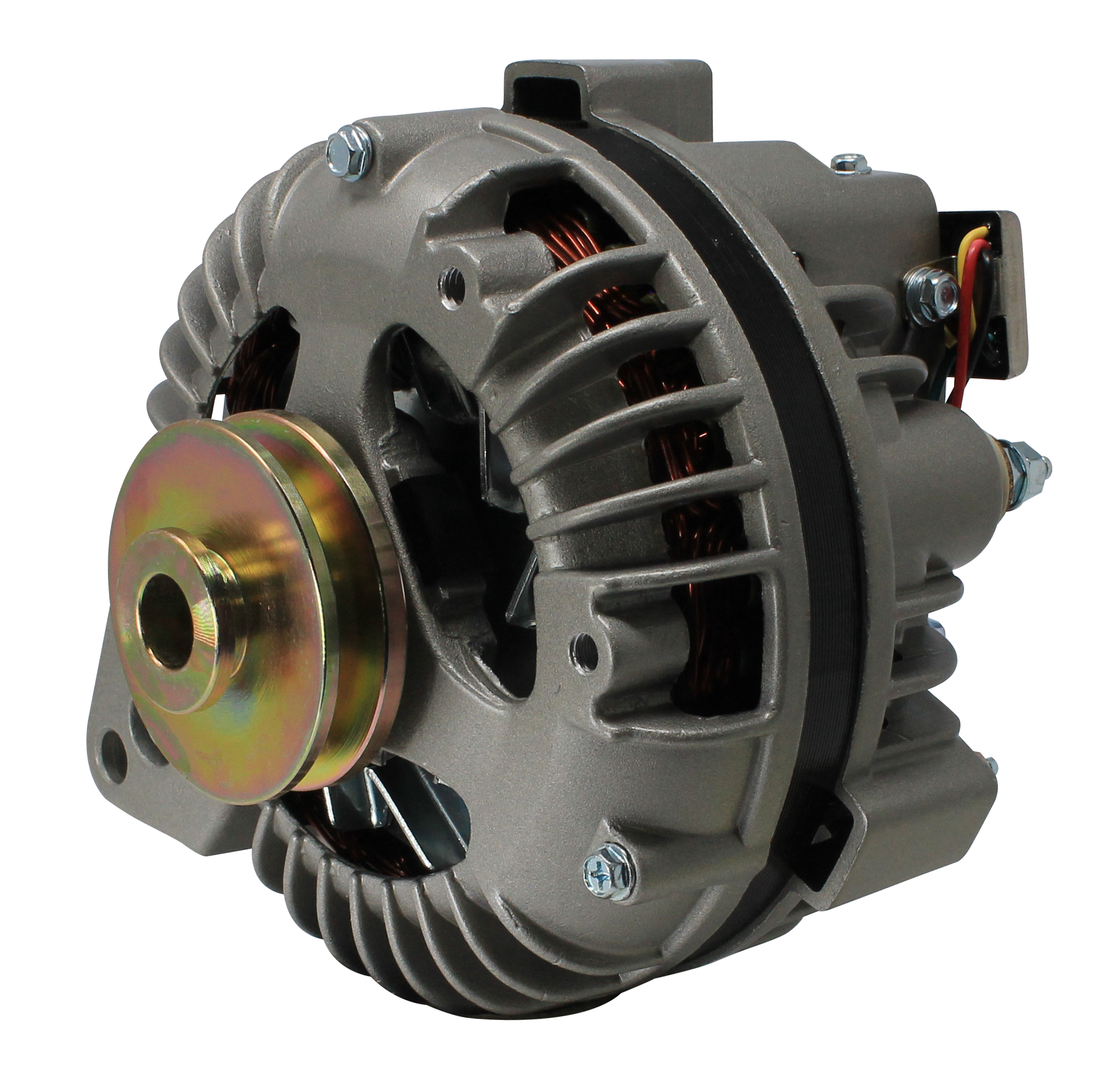 Tuff Stuff, Mopar Alternator- 130 Amp, Factory Cast